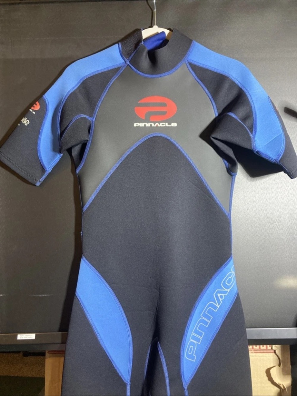 Body Glove Shorty Wetsuit - Black & Blue with Red Logo